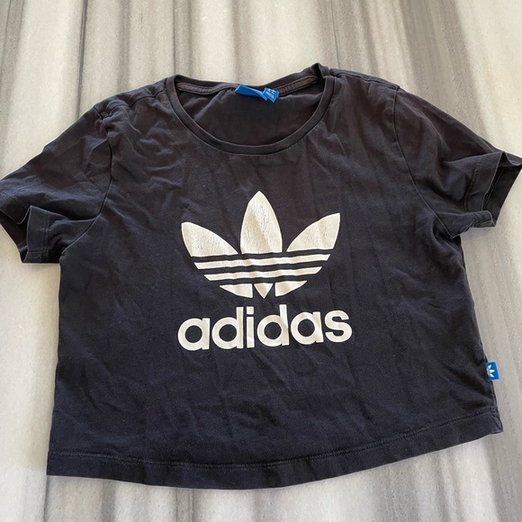 Adidas Crop Tee S - Picture 1 of 3